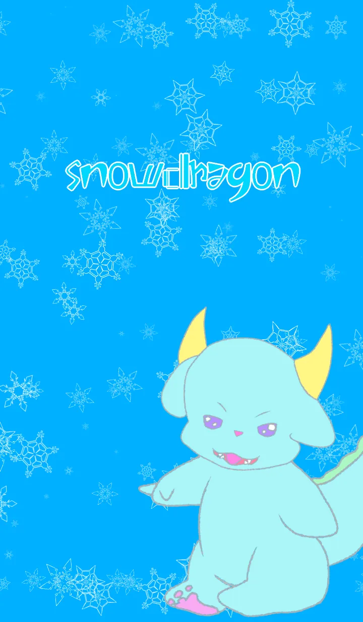 [LINE着せ替え] Snow dragonの画像1