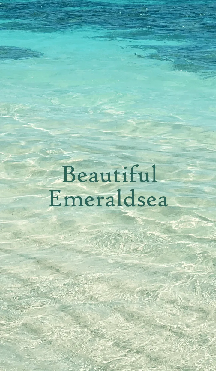[LINE着せ替え] Beautiful-Emeraldsea MEKYM 17の画像1