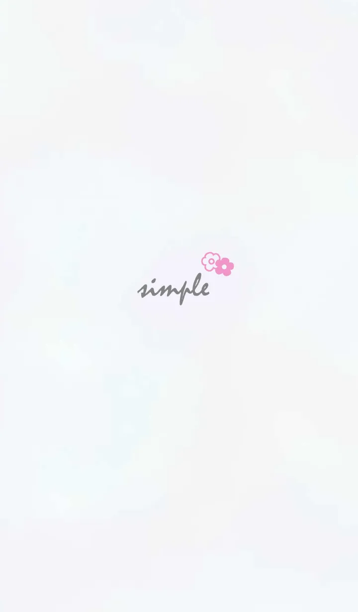 [LINE着せ替え] チューリップお花'ホワイト'の画像1