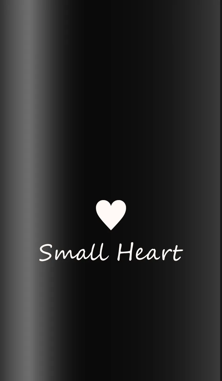 [LINE着せ替え] Small Heart *GlossyBlack 7*の画像1