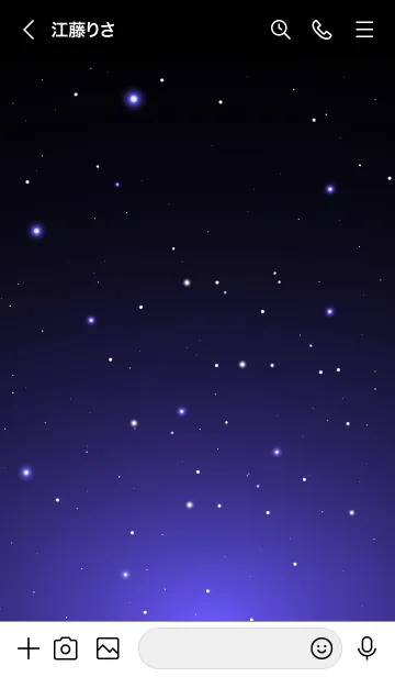 [LINE着せ替え] STARRY SKY-STAR 14の画像3