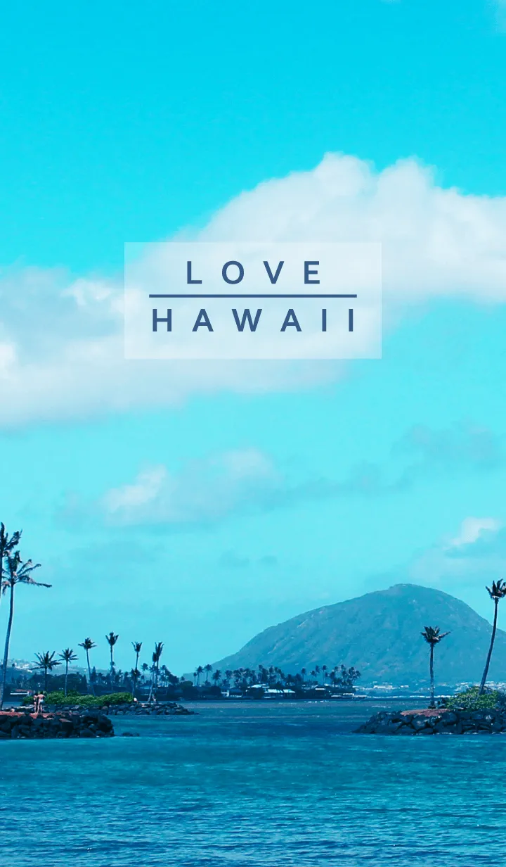 [LINE着せ替え] I LOVE HAWAII-MEKYM 13の画像1