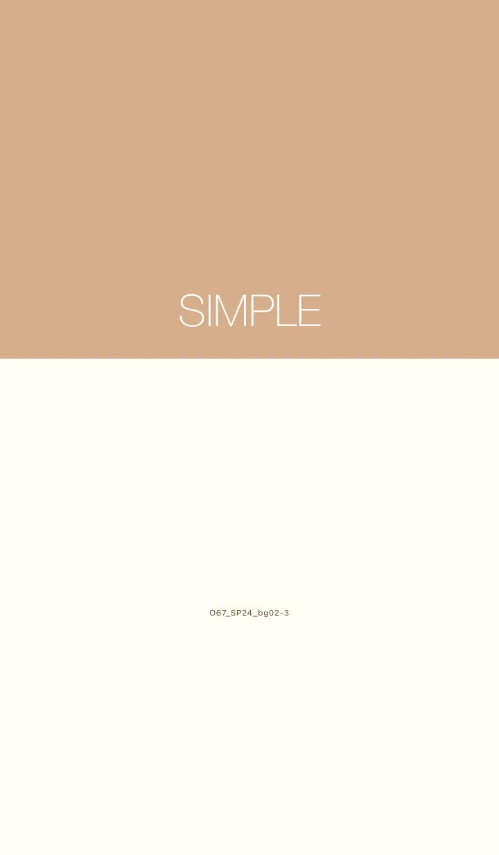 [LINE着せ替え] O67_24_ベージュ2-3の画像1