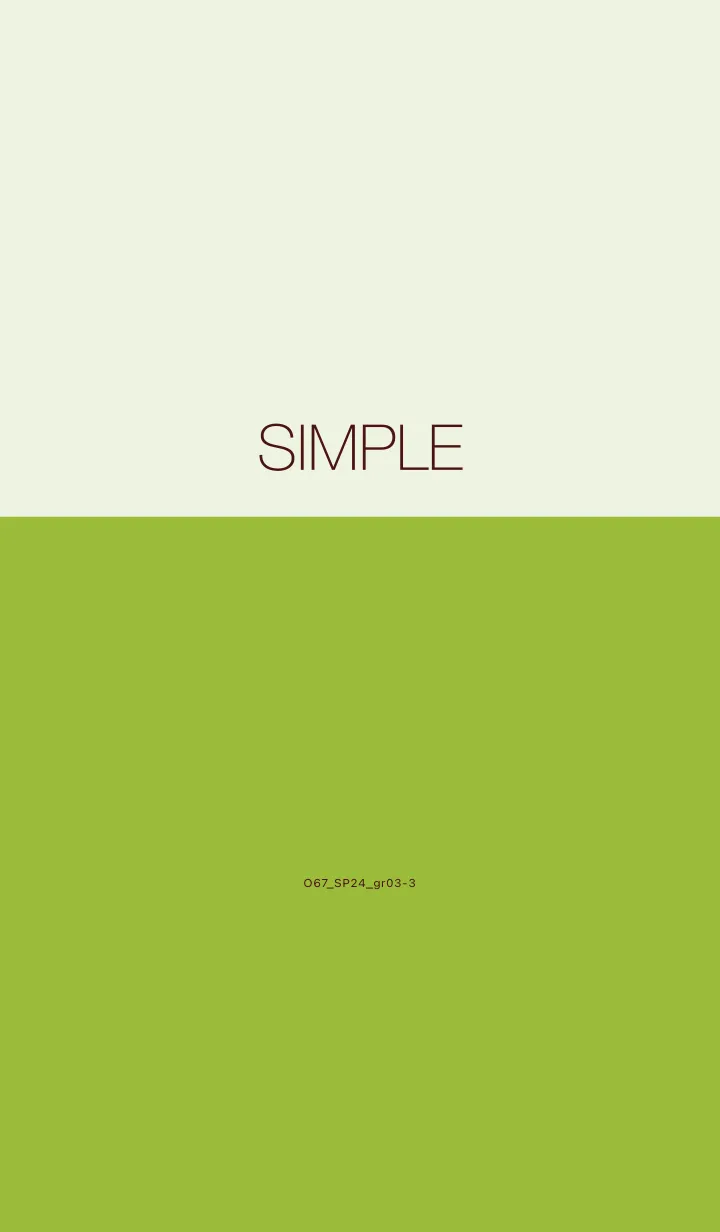 [LINE着せ替え] O67_24_グリーン3-3の画像1