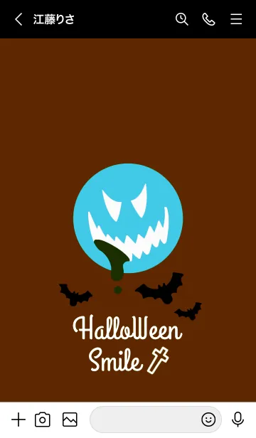 [LINE着せ替え] ハロウィン スマイル 18の画像3