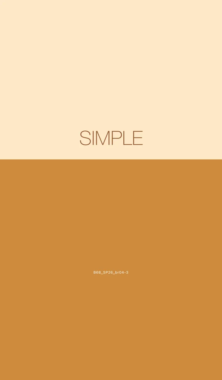 [LINE着せ替え] B68.26_ブラウン4-3の画像1