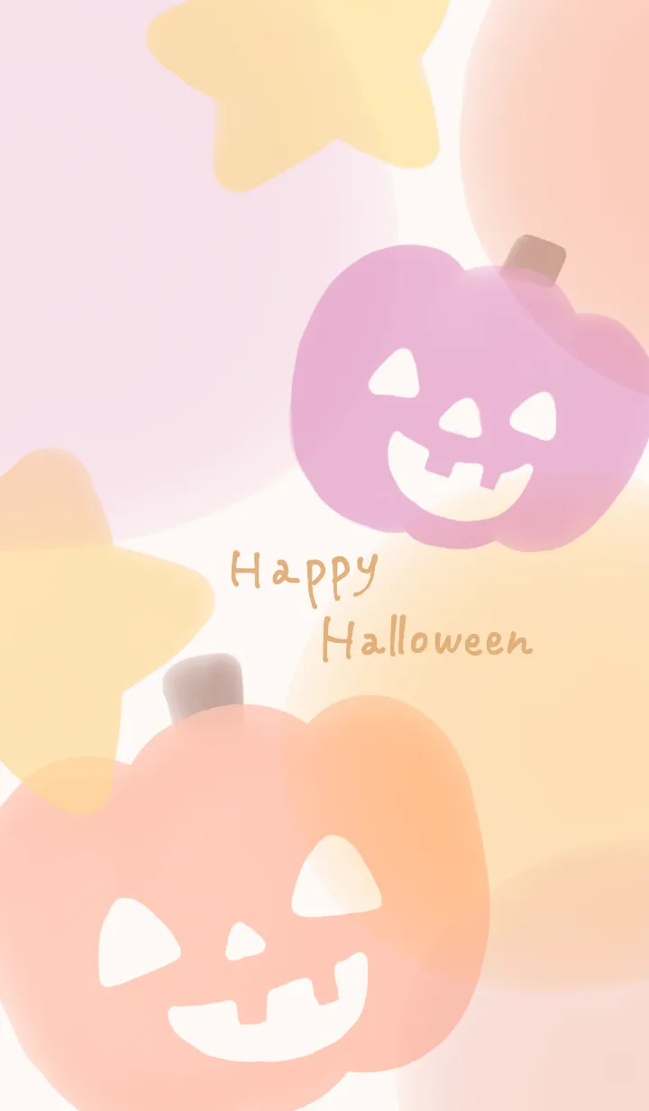 [LINE着せ替え] ふんわりハロウィンの画像1