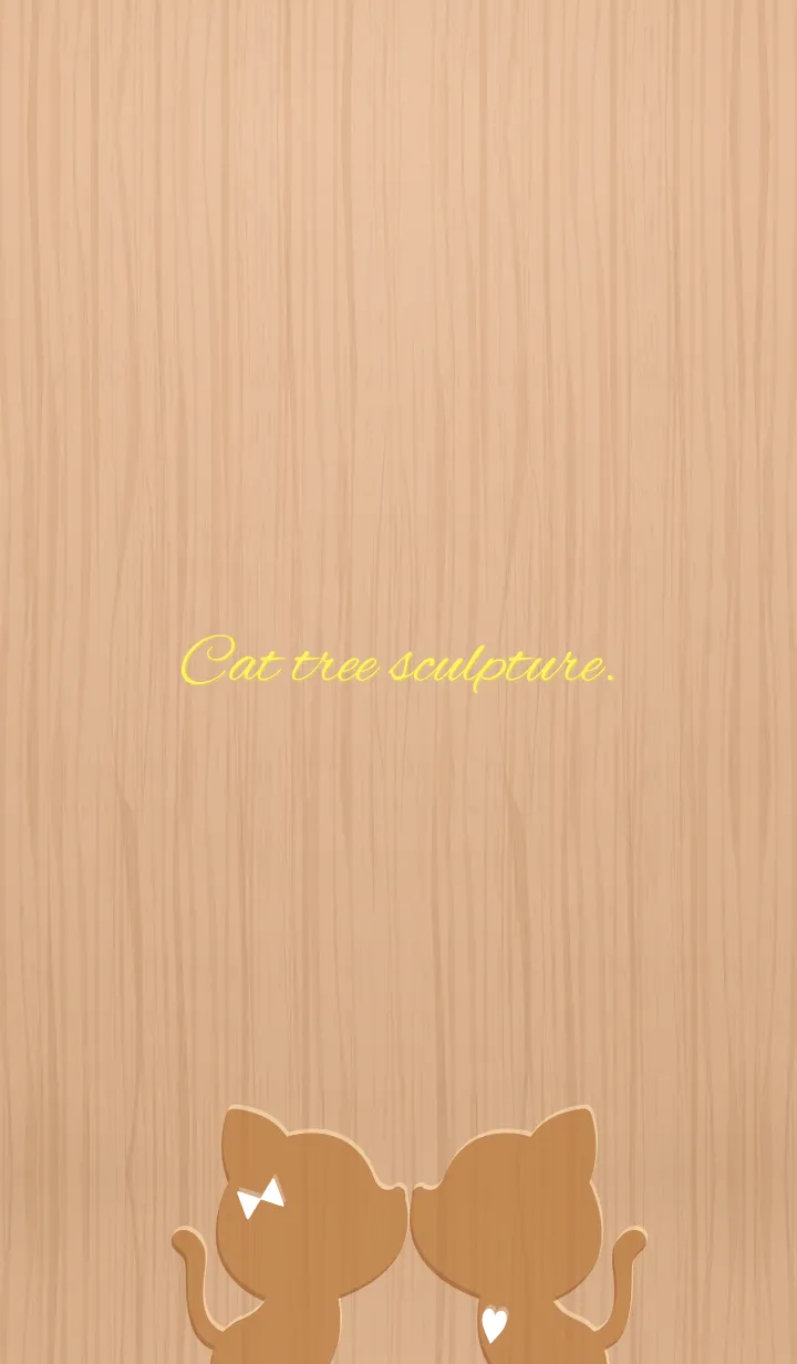 [LINE着せ替え] Cat tree sculpture 3の画像1
