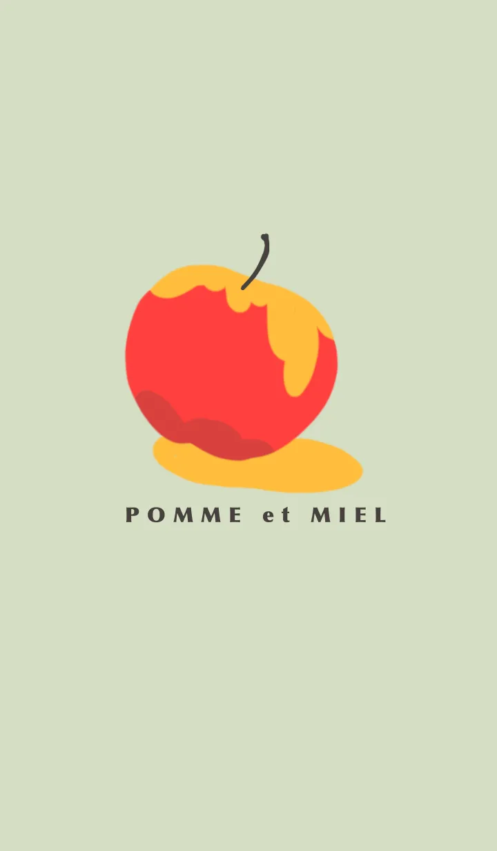 [LINE着せ替え] pomme et mielの画像1