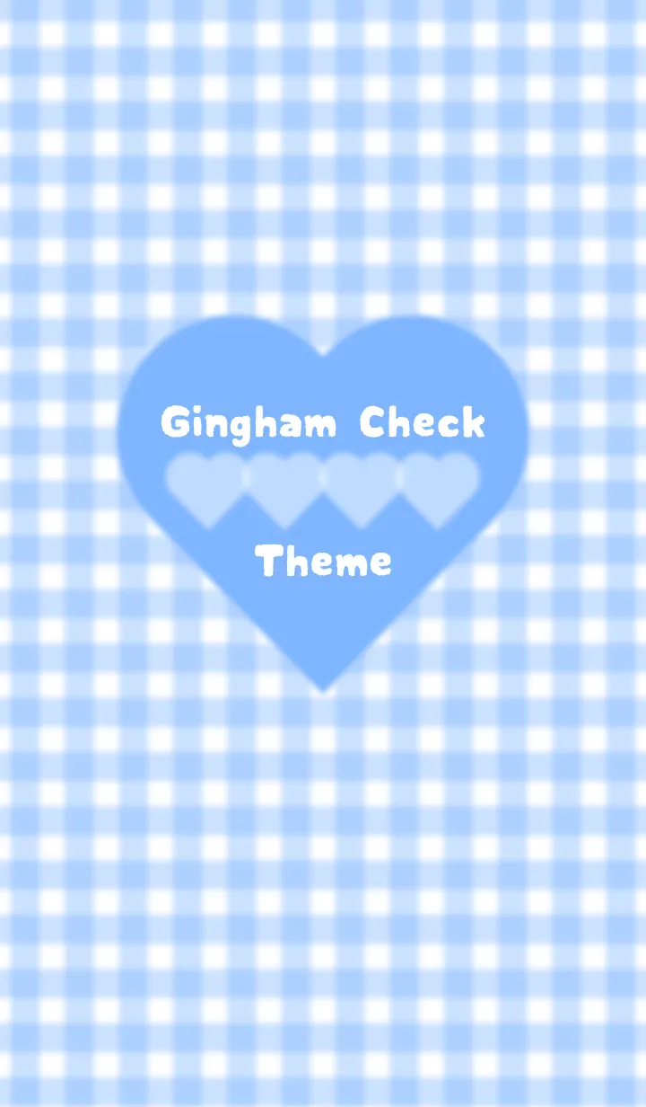 [LINE着せ替え] Gingham Check Theme ♡ -2021- 42の画像1