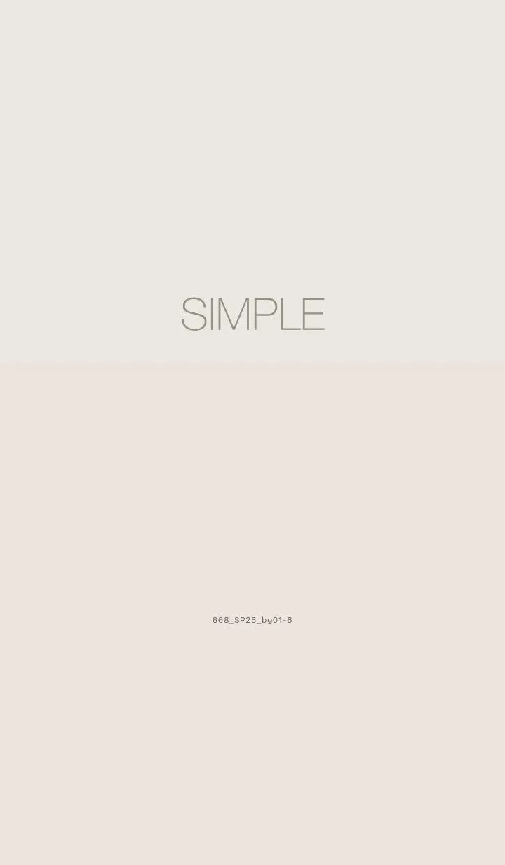 [LINE着せ替え] 668.25_ベージュ1-6の画像1