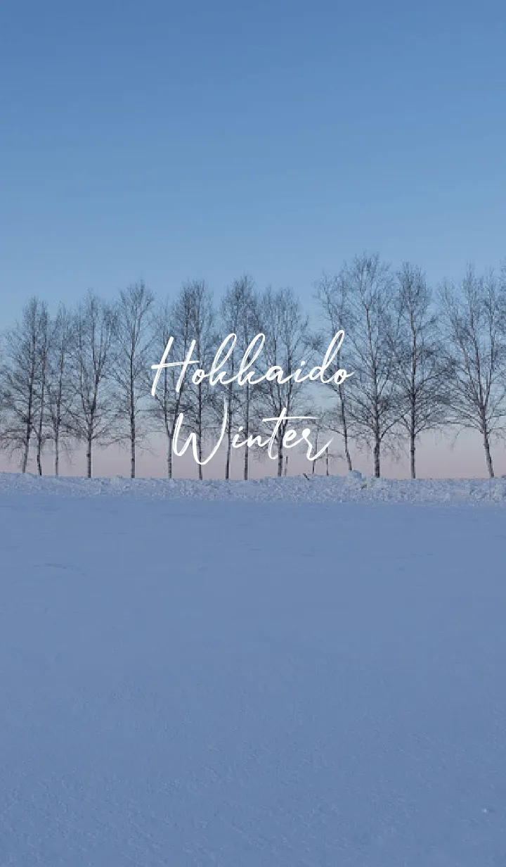 [LINE着せ替え] Hokkaido Winterの画像1