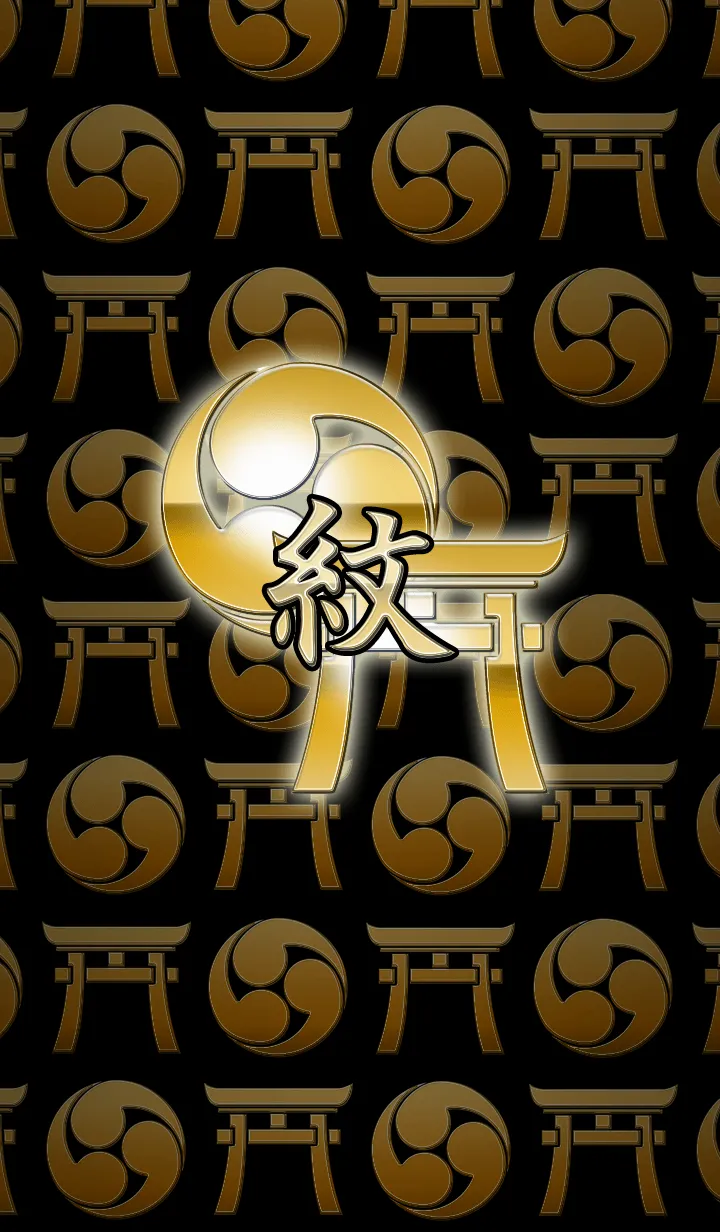 神社の紋（日本）の着せ替えメイン画像