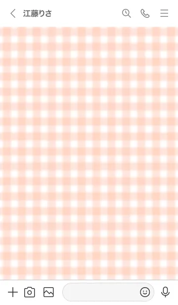 [LINE着せ替え] Gingham Check Theme ♡ -2021- 33の画像3