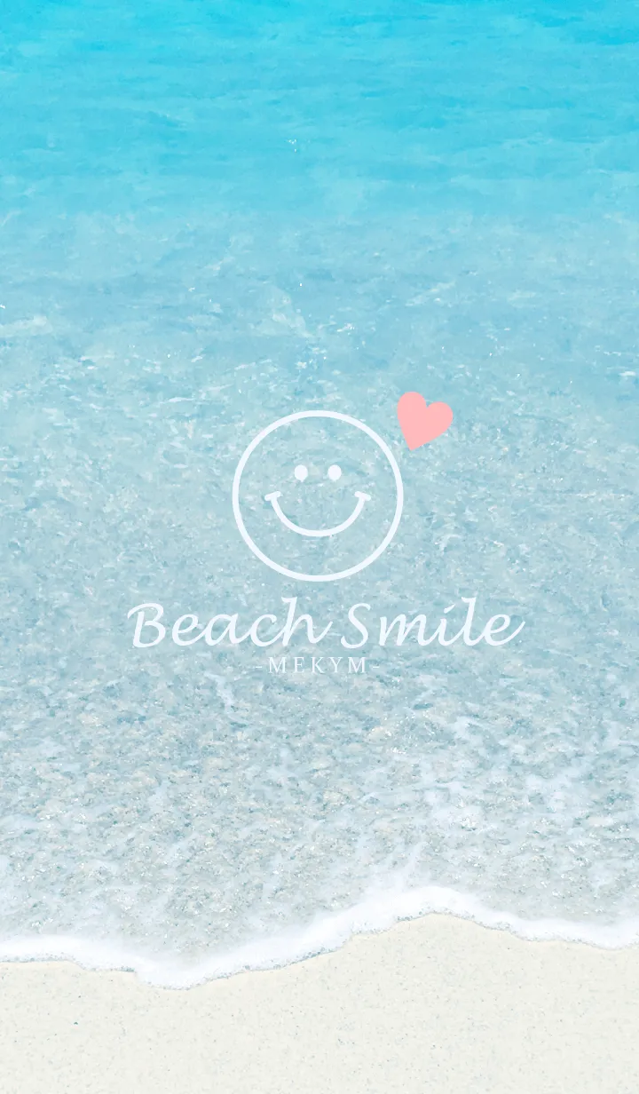 [LINE着せ替え] Love Beach Smile.-MEKYM- 5の画像1