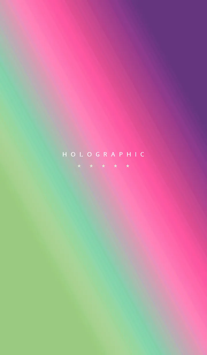 [LINE着せ替え] ホログラフィック スター 36の画像1