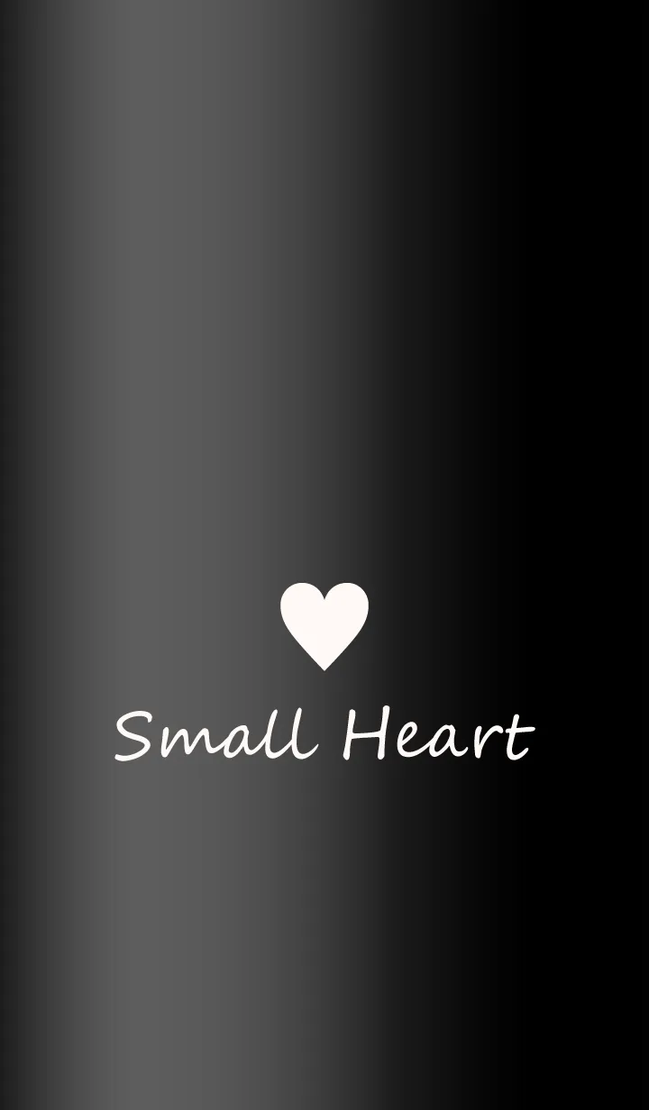 [LINE着せ替え] Small Heart *GlossyBlack 8*の画像1