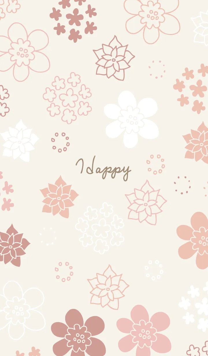 [LINE着せ替え] 北欧風花々30の画像1