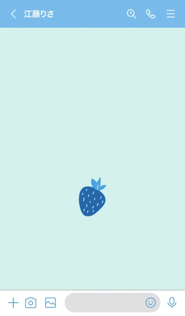 [LINE着せ替え] ミニ ストロベリー 23の画像3