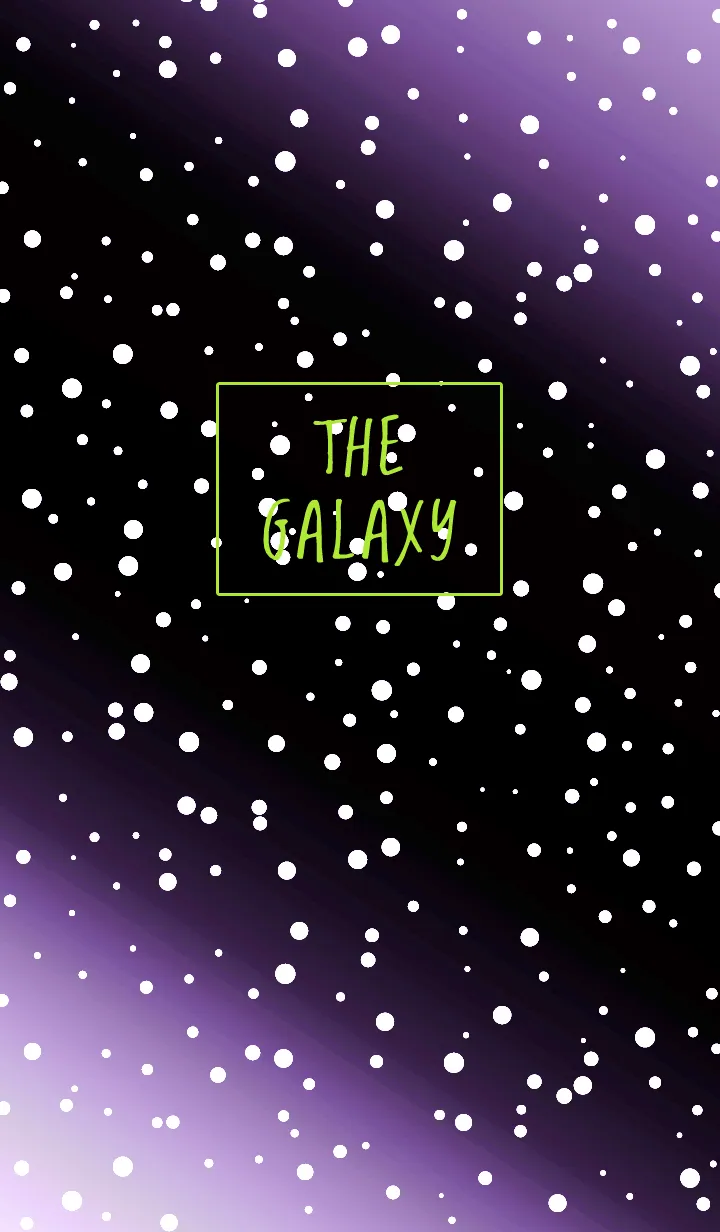 [LINE着せ替え] ギャラクシー 02の画像1