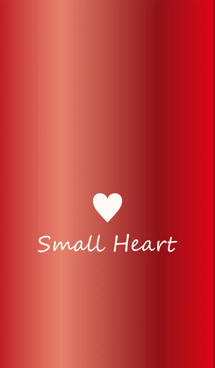 [LINE着せ替え] Small Heart *GlossyRed 7*の画像1