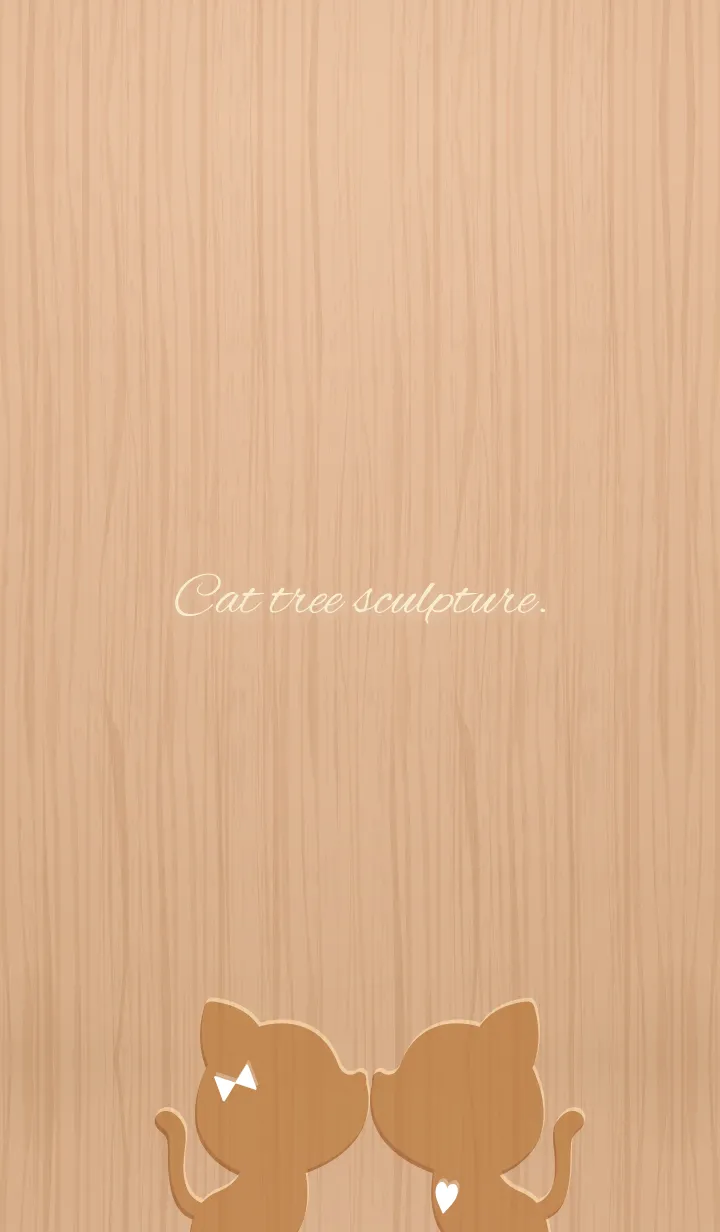 [LINE着せ替え] Cat tree sculpture 6の画像1