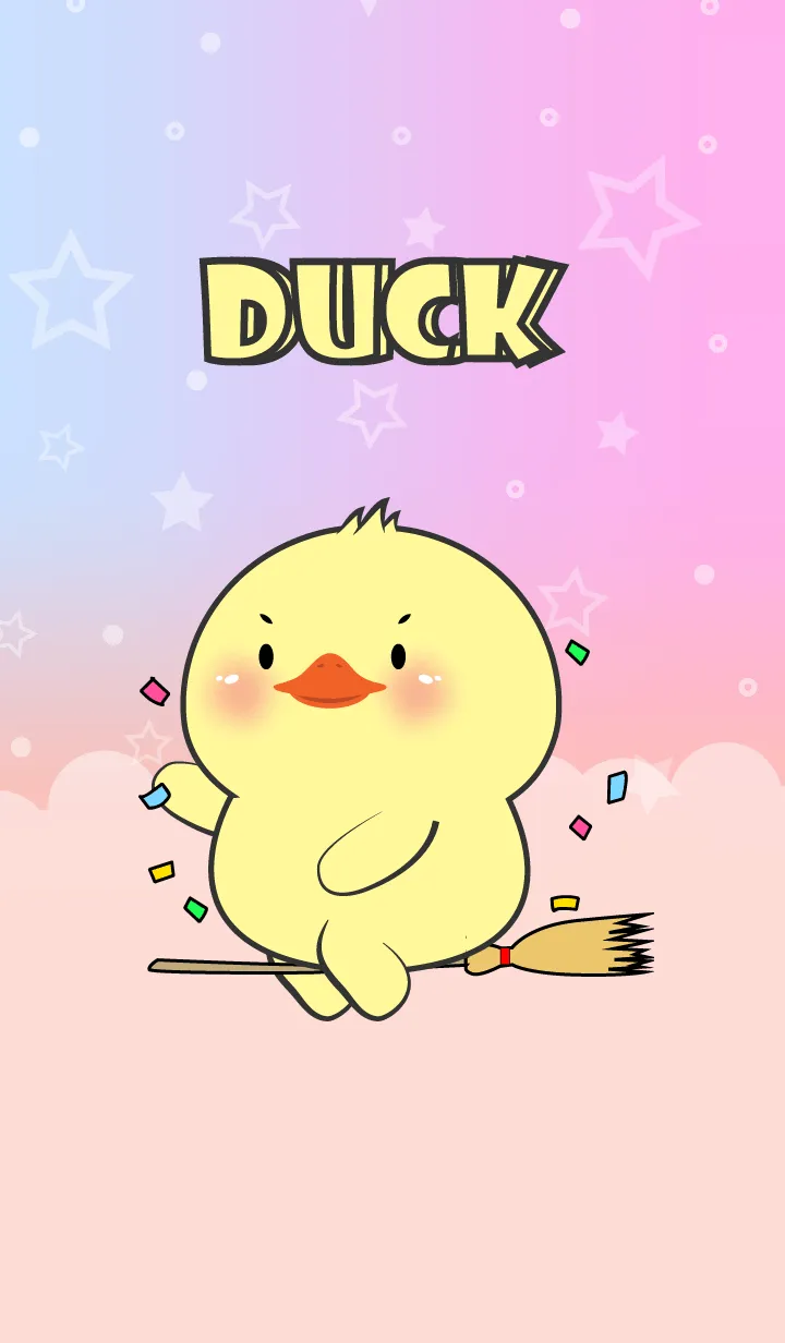 [LINE着せ替え] Cute Naughty Duck Theme (JP)の画像1