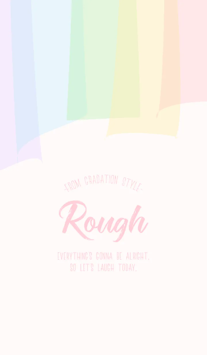 [LINE着せ替え] ラフ30／グラデーションスタイルの画像1