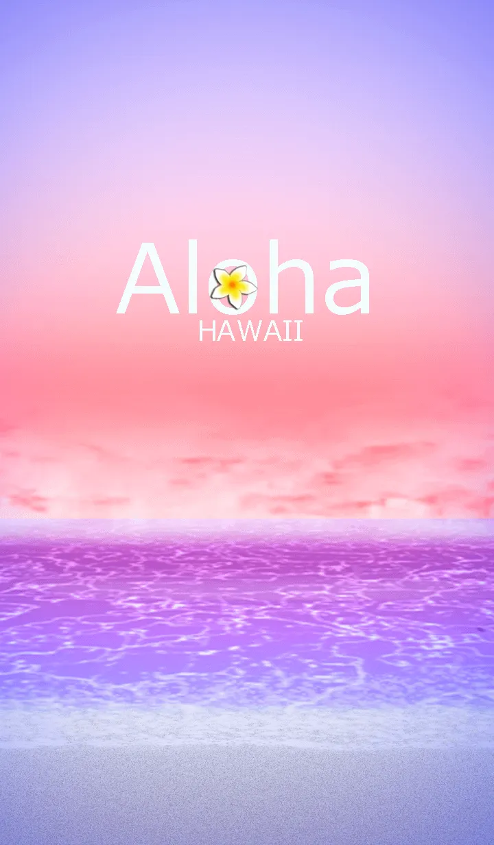 [LINE着せ替え] 秋の始まり♡ハワイ＊ALOHA+265の画像1