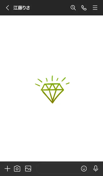 [LINE着せ替え] ダイヤ グラデーション 38の画像3