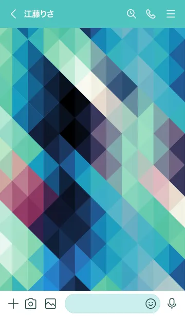 [LINE着せ替え] ジオメトリック 60の画像3