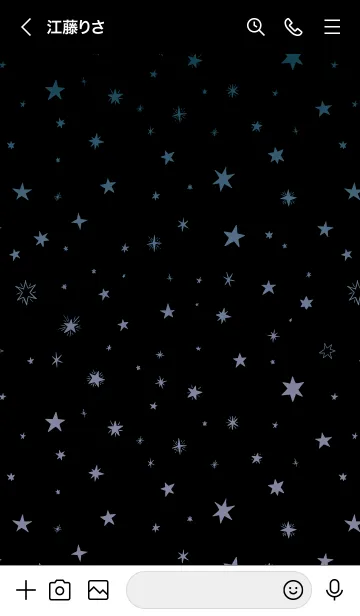 [LINE着せ替え] ミニ スターズ 033の画像3