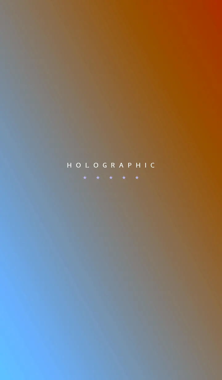 [LINE着せ替え] ホログラフィック スター 38の画像1