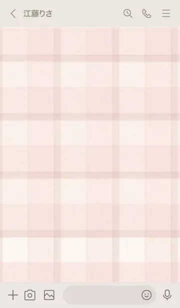 [LINE着せ替え] 大人 チェック5の画像3