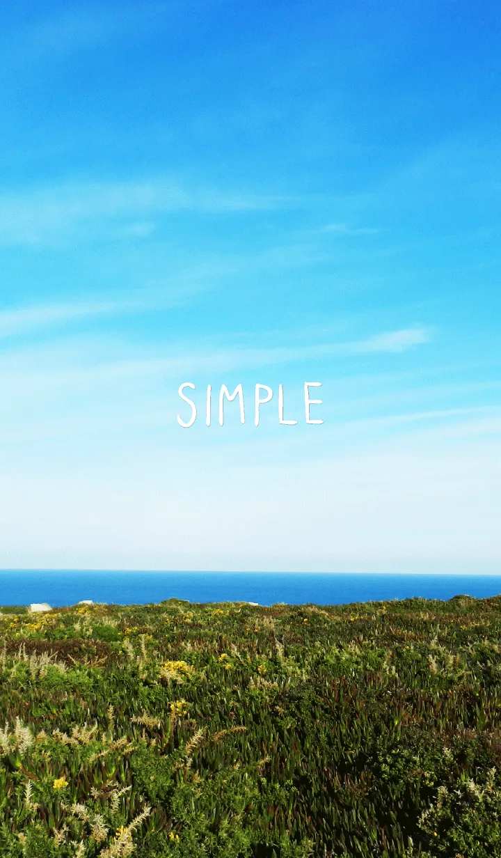 [LINE着せ替え] 空と海と大地との画像1