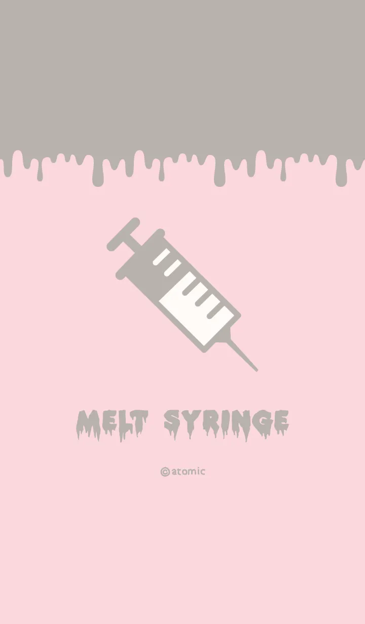 [LINE着せ替え] メルトシリンジ［パステル］mlt04の画像1