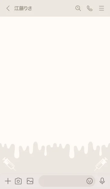 [LINE着せ替え] メルトシリンジ［パステル］mlt04の画像3