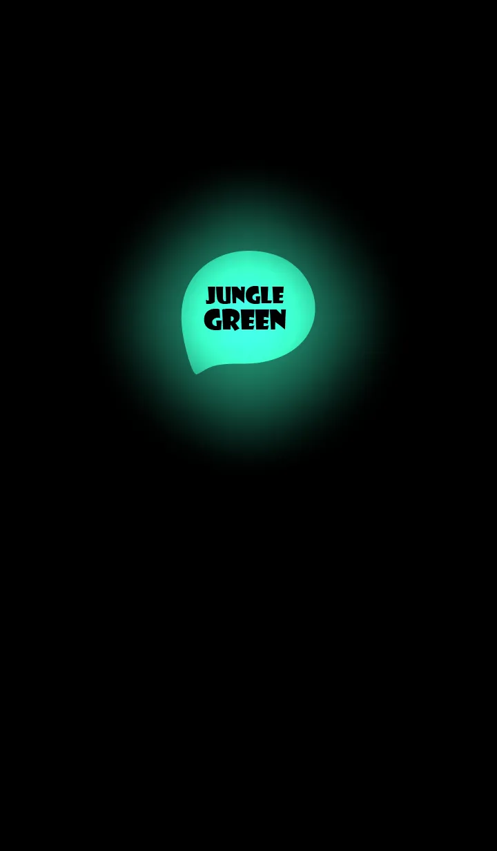 [LINE着せ替え] Jungle Green  In Black v.10 (JP)の画像1