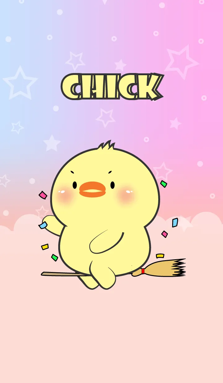 [LINE着せ替え] Cute Naughty Chick Theme (JP)の画像1