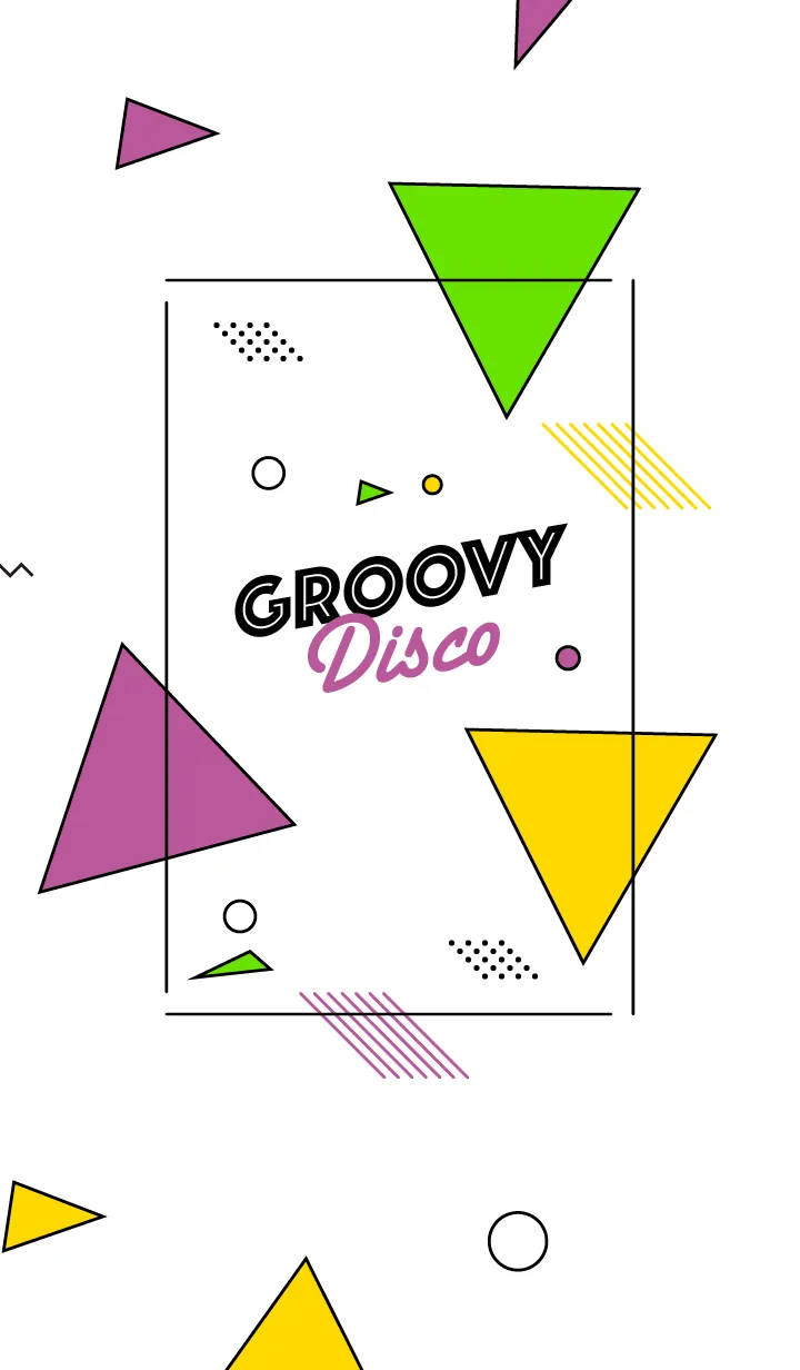 [LINE着せ替え] Groovy Disco / Y / G / Pの画像1