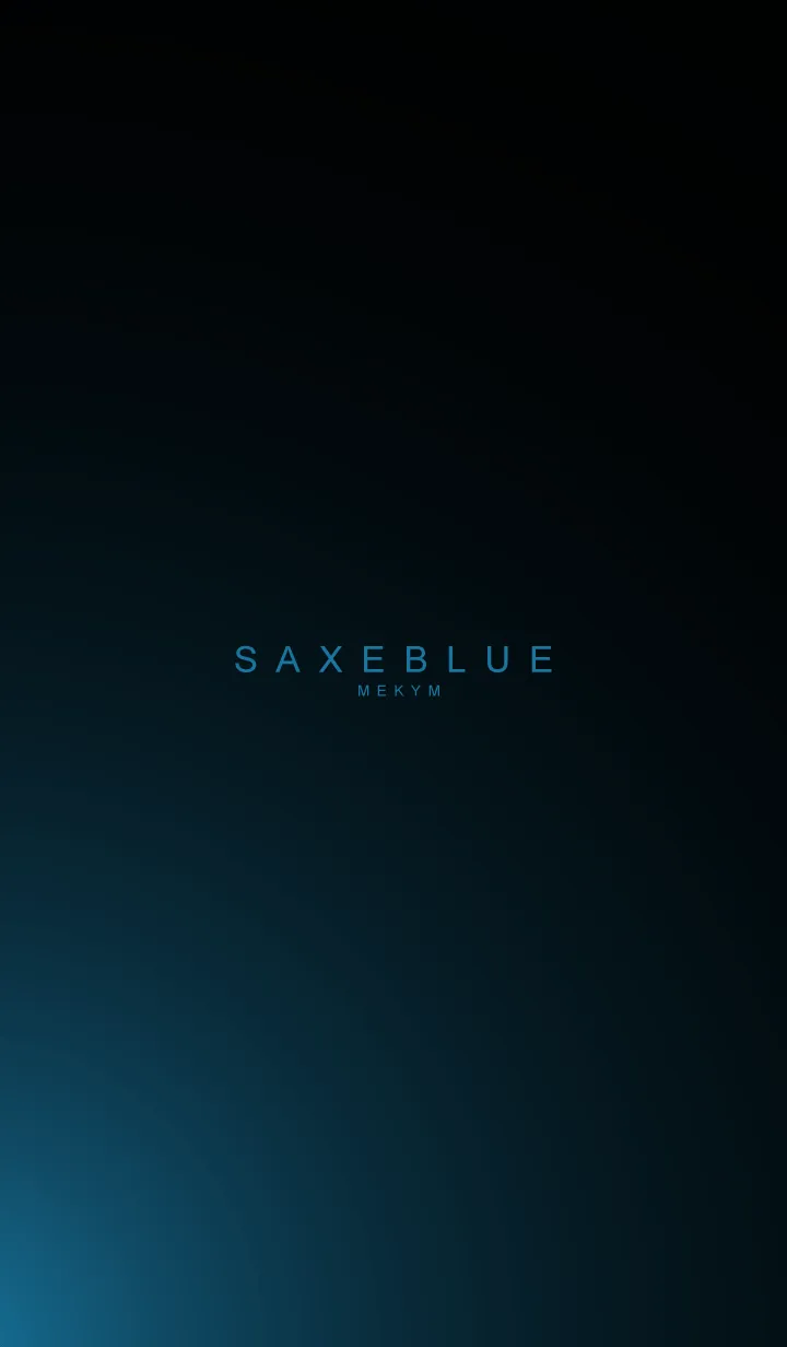[LINE着せ替え] SAXEBLUELIGHT -MEKYM-の画像1