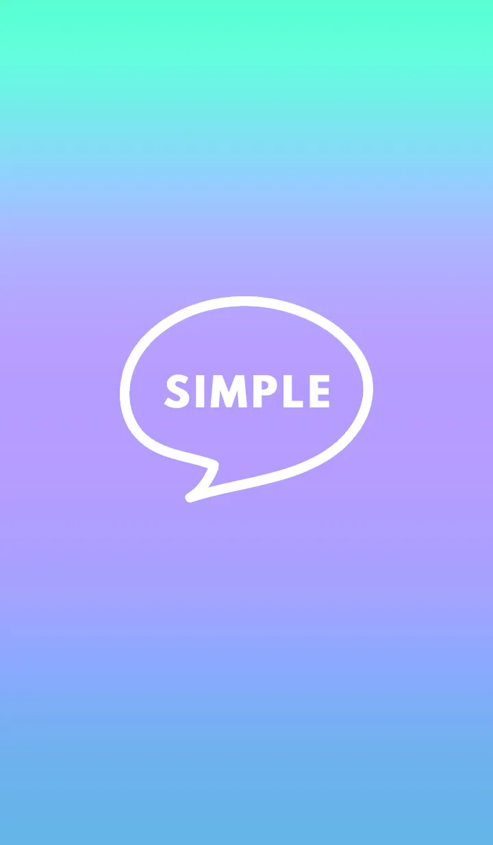 [LINE着せ替え] シンプル グラデーション 04の画像1