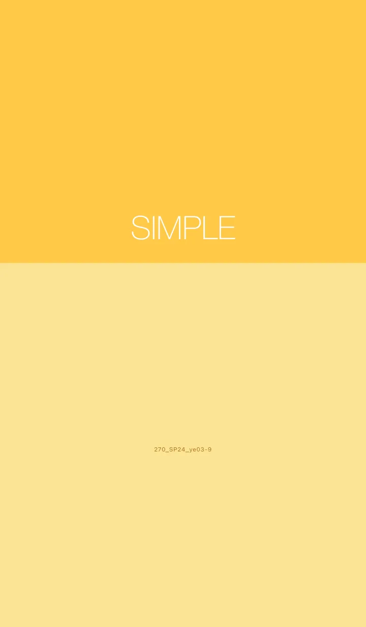 [LINE着せ替え] 270.24_イエロー3-9の画像1