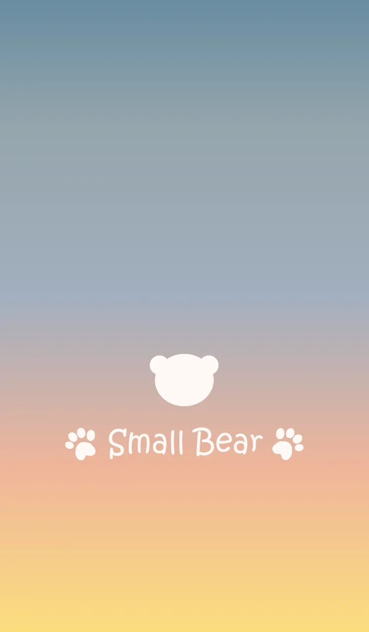 [LINE着せ替え] Small Bear *SKY5*の画像1