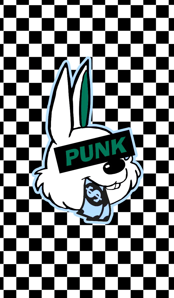 [LINE着せ替え] パンク ラビット 31の画像1