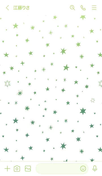 [LINE着せ替え] ミニ スターズ 035の画像3