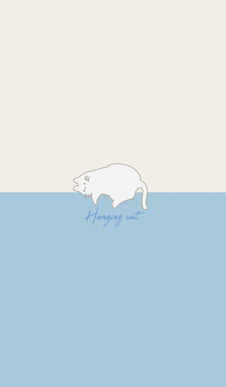 [LINE着せ替え] Hanging cat 15の画像1