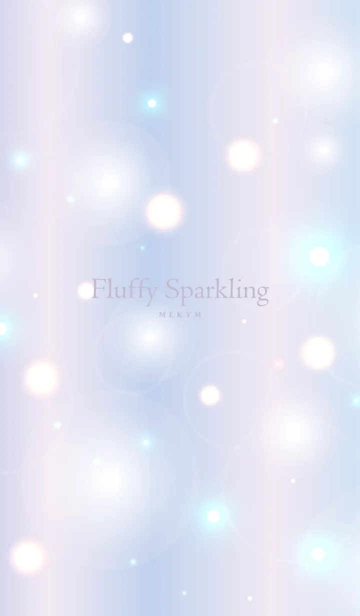 [LINE着せ替え] Fluffy Sparkling-MEKYM 32の画像1