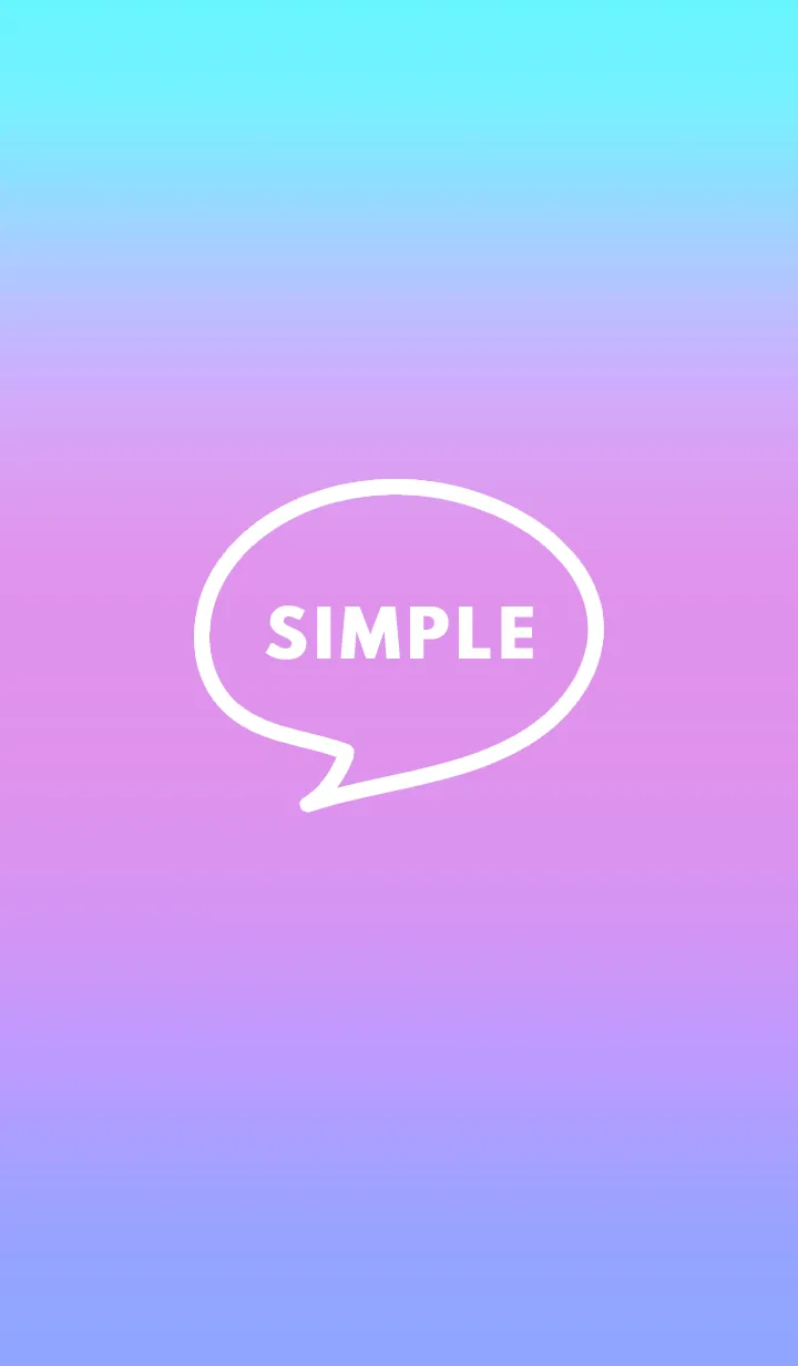 [LINE着せ替え] シンプル グラデーション 05の画像1