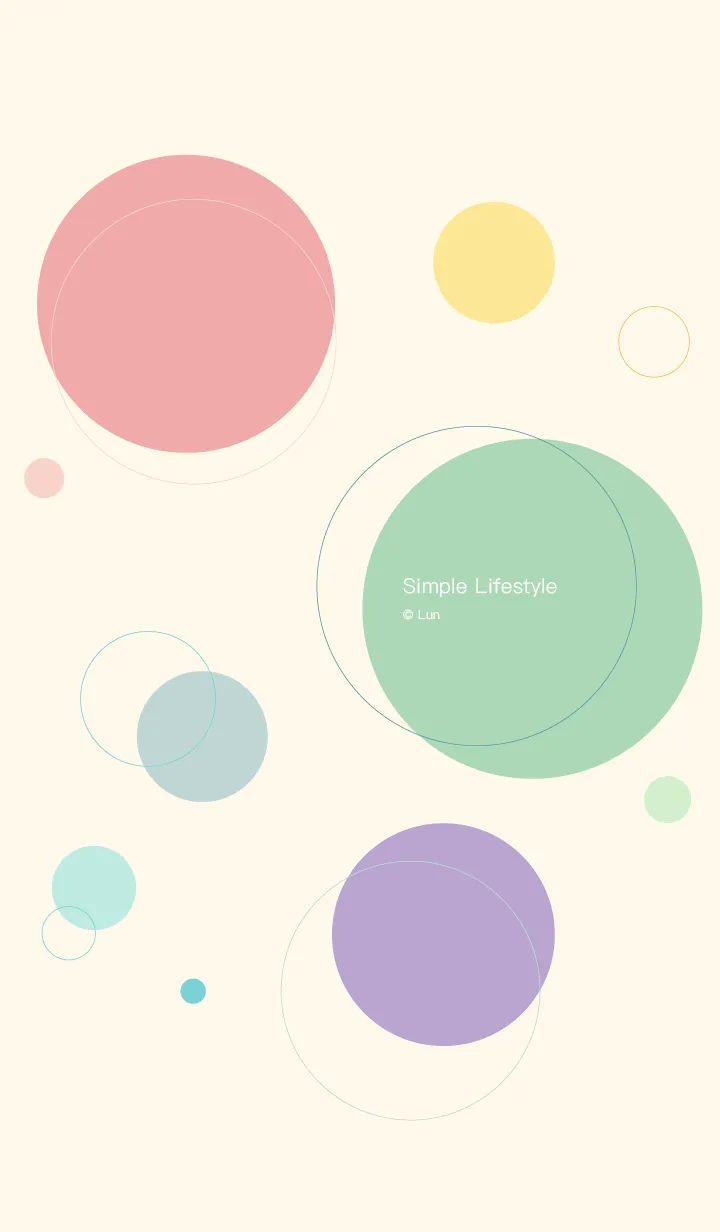 [LINE着せ替え] Simple Lifestyle LV.1丨colorの画像1